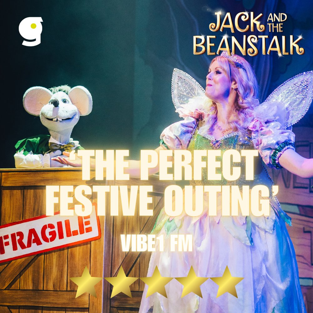 Gatehouse Theatre (@staff_gatehouse) on Twitter photo 🤩 THE FIVE-STAR REVIEWS KEEP COMING! Jack and the Beanstalk hailed as one of the best pantomimes ever seen in Stafford. 😃 Book now on 01785 619080 or gatehousetheatre.co.uk/whatson-event/… <a href="/wearevibe1/">Vibe 1 - Made In Mid Staffordshire</a> <a href="/StaffsNews/">Staffs Newsletter</a> <a href="/BBCRadioStoke/">BBC Stoke & Staffordshire</a> <a href="/TheStage/">The Stage</a> 🤩 THE FIVE-STAR REVIEWS KEEP COMING! Jack and the Beanstalk hailed as one of the best pantomimes ever seen in Stafford. 😃 Book now on 01785 619080 or gatehousetheatre.co.uk/whatson-event/… <a href="/wearevibe1/">Vibe 1 - Made In Mid Staffordshire</a> <a href="/StaffsNews/">Staffs Newsletter</a> <a href="/BBCRadioStoke/">BBC Stoke & Staffordshire</a> <a href="/TheStage/">The Stage</a>