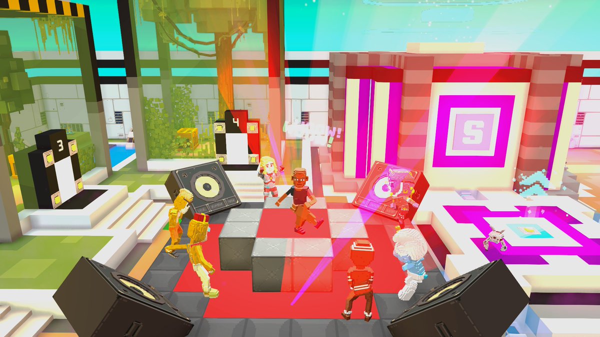 🥳🎊 Partying it up at the Alpha Season 4 bash in <a href="/TheSandboxGame/">The Sandbox</a> Hub! The metaverse knows how to throw a party! register-landings.sandbox.game/alphaseason4-s… #TheSandbox #AlphaSeason4 #AS4SocialChallenge