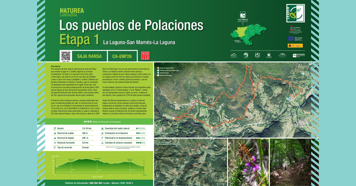 🌿🌊Rutas Autoguiadas Naturea Cantabria: en la comarca Saja Nansa 🏃‍♀🏃

LOS PUEBLOS DE POLACIONES
ETAPA 1: LA LAGUNA - SAN MAMÉS - LA LAGUNA

🔗 Enlace para toda la información con más fotos, mapa de la ruta y folleto para descargar - redcantabrarural.com/naturea-3/ruta…