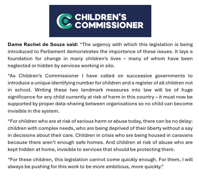 Children's Commissioner for England tweet media