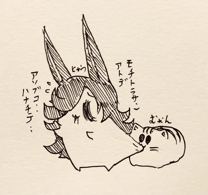用事がある時もち虎さんに捕まる半ライス🍚🐯 