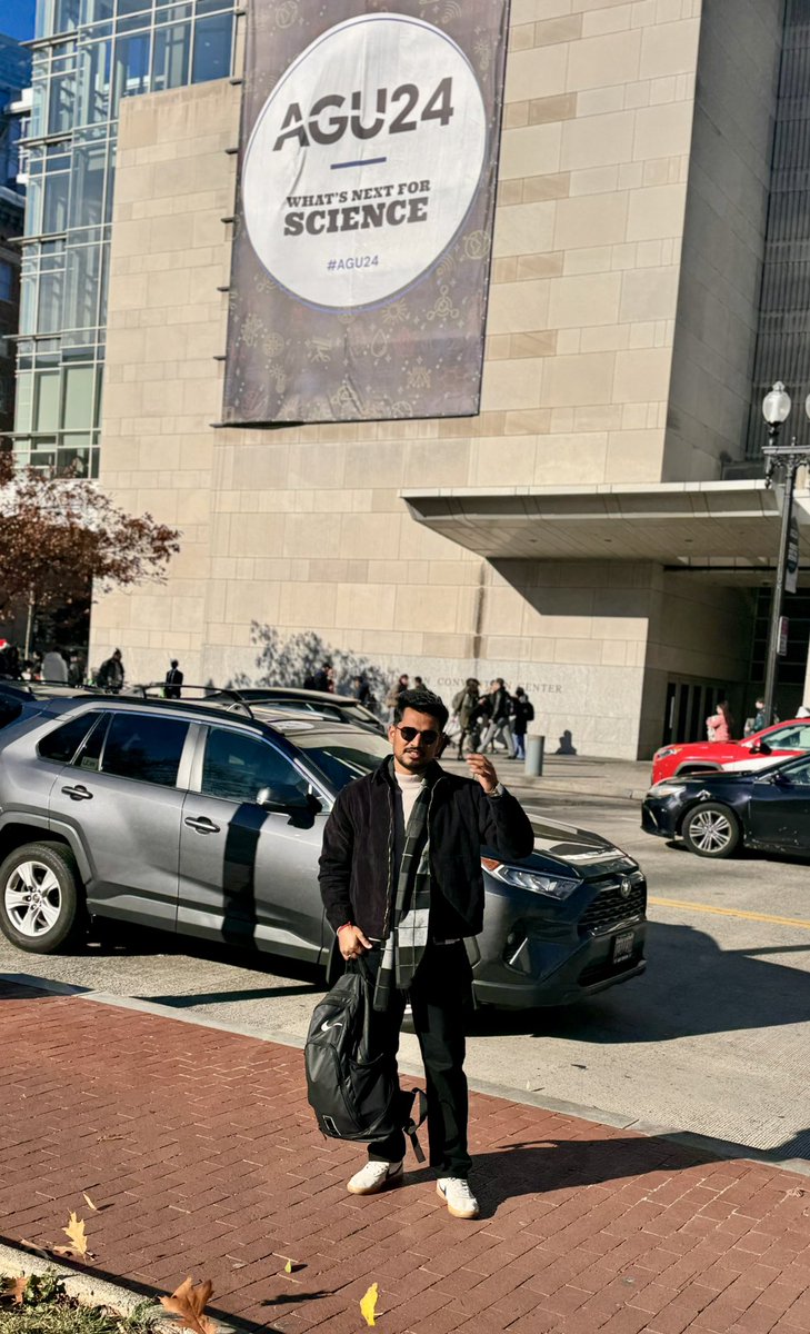 kaushal1828's tweet photo. AGU24 wraps up, leaving us inspired by groundbreaking science, new collaborations, and bold ideas for the future. Until next year, keep exploring! ๐โจ
#AGU24 #ScienceForTheFuture https://t.co/BoG4woUe39