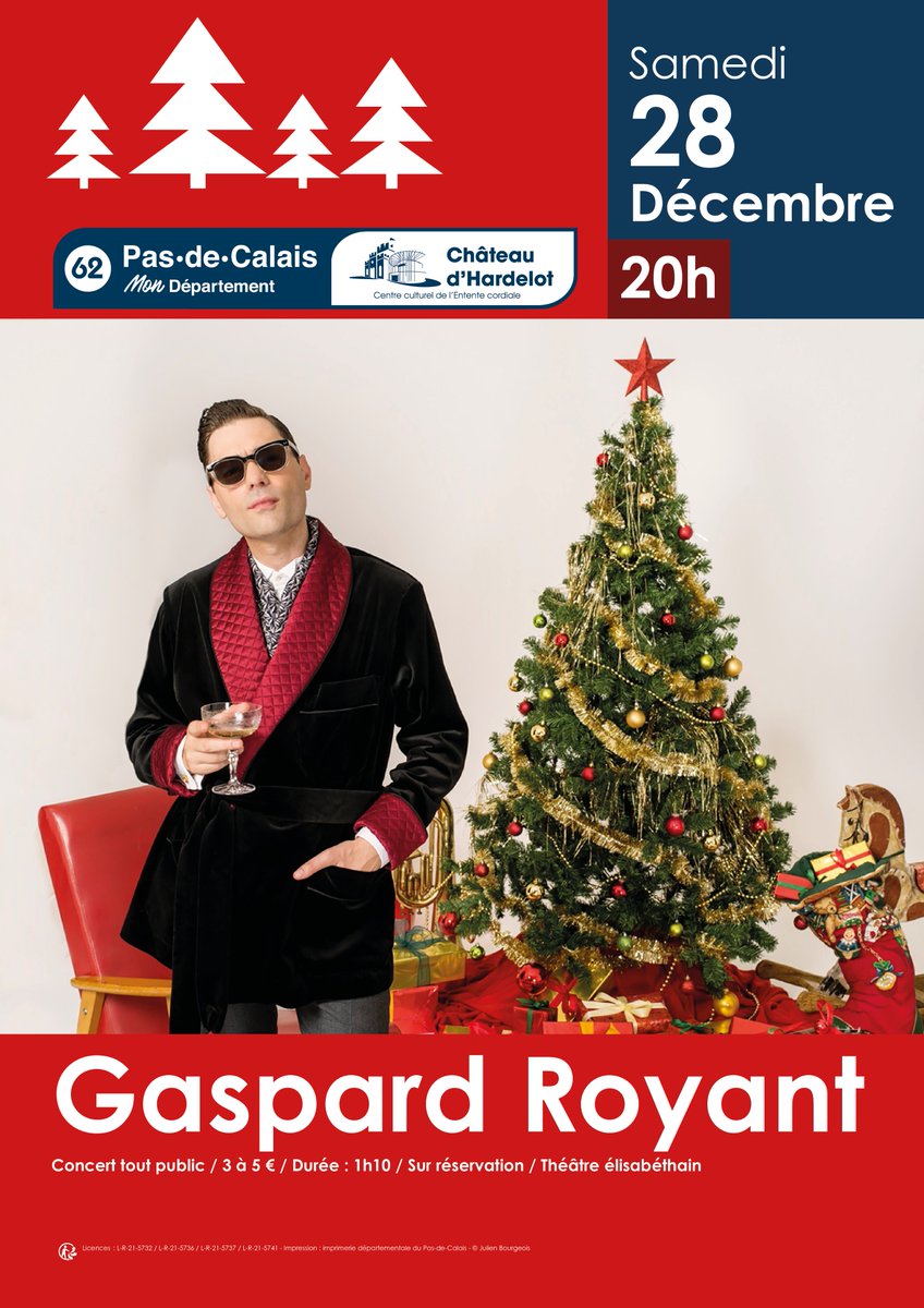 #christmastime🎄
Crooner dans l’âme, Gaspard Royant s’est donné pour mission de faire exister la chanson de Noël rock en France. 🎅
A travers son nouvel album de soul et de rock, le Haut-Savoyard nous transporte dans sa magie des fêtes : All The Best For Christmas.