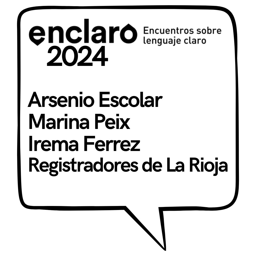 EnClaro | Encuentros sobre lenguaje claro tweet media
