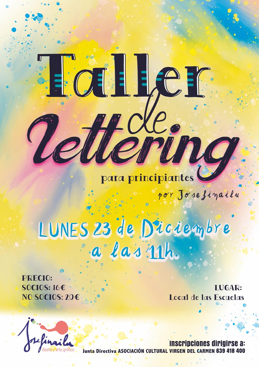 CulturalVirgen's tweet photo. Atentos, dos talleres pero dos dias diferentes, a cual quieres ir?
No os  quedéis sin plaza 
#navidadSantiuste2024 
#tallerletteringnavidadsantiuste https://t.co/FY7cn3EN7K