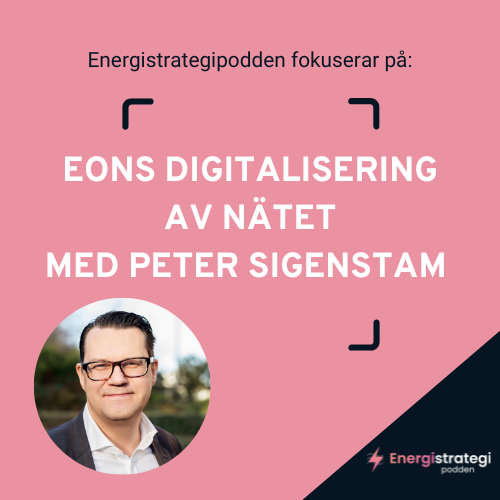 Här kommer ett fokusavsnitt av Energistrategipodden där vi pratar med <a href="/EON_Nordic/">E.ON Sverige</a> Energidistributions Peter Sigenstam om digitalisering och utbyggnad för framtidens elnät.

🎧sigholm.se/energistrategi…

#sigholm #energitwitter #eltwitter