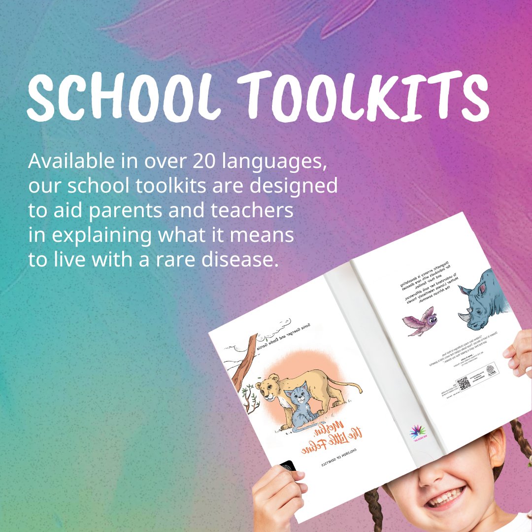 One aspect of the #RareDiseaseDay campaign is raising awareness.
Our school toolkits help educate young people of all ages about the experiences of the rare disease community and the importance of advocacy in ways that keep them engaged.

Find them here: rarediseaseday.org/downloads/scho…