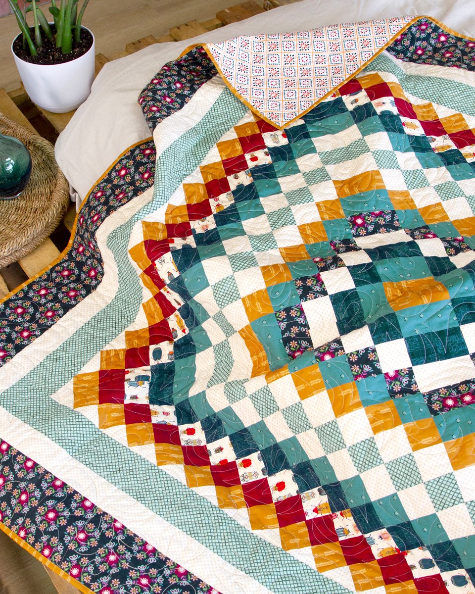 ArtGalleryFab's tweet photo. Make a lasting impression with the ‘Memento’ quilt! 🌟Featuring the enchanting folk style of Maven by Maureen Cracknell, this quilt is overflowing with boho charm and personality. 😍 https://t.co/0UViVbjtoh
#ArtGalleryFabrics #AGFMaven #Quilting #AGFFreePatterns #SewingPattern https://t.co/n7rTNIPzX7