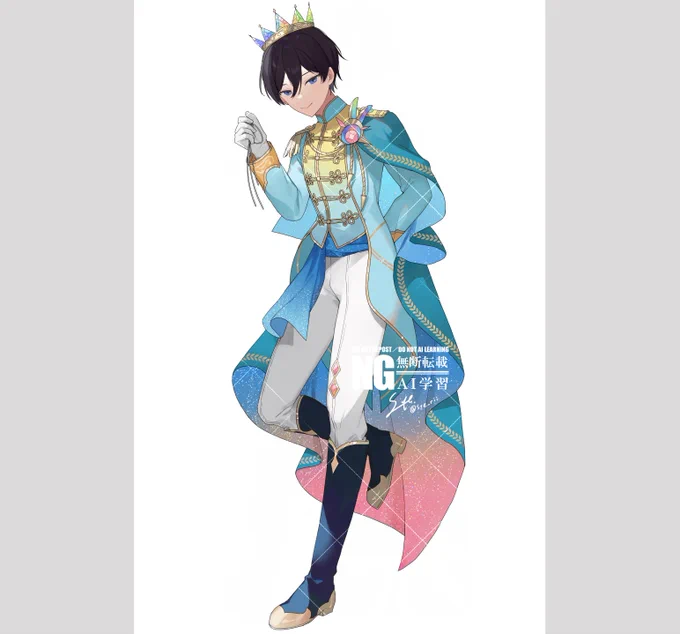 北斗のお祝いに無償イラスト提供させて頂いてました今回も凄い～!氷鷹北斗さん誕生日おめでとうございます 