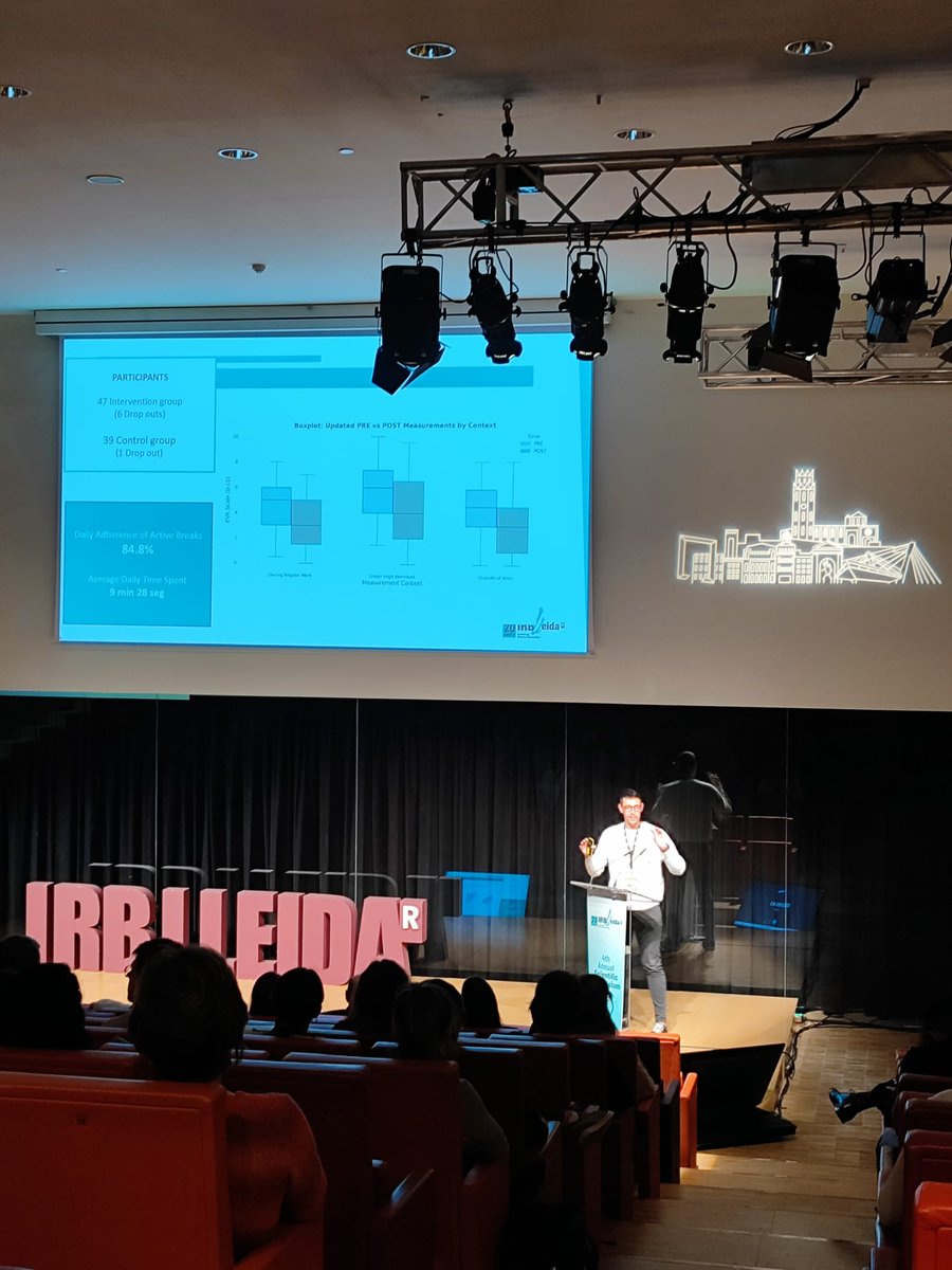 📢 El passat divendres vam participar al 4th IRBLleida Annual Scientific Symposium!
🎓 Des del GRECS es van presentar 2 pòsters i una comunicació, contribuint al debat científic i compartint la recerca en cures amb altres professionals. 💡👏
#IRBLleida #Recerca #GRECS