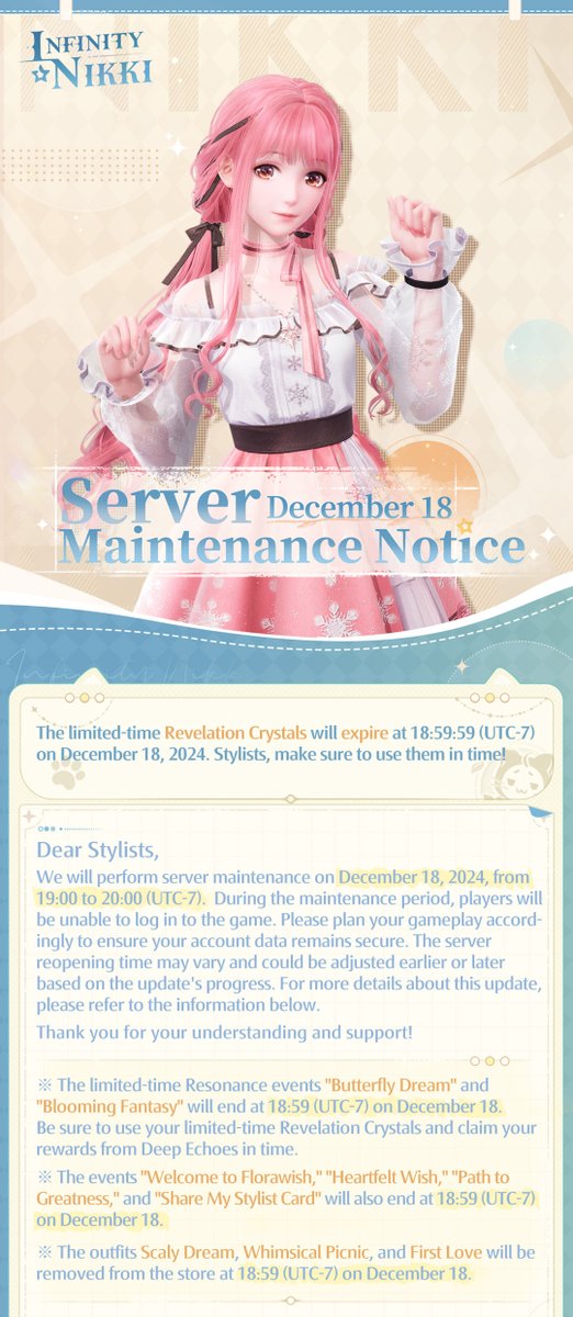 Infinity Nikki tweet media