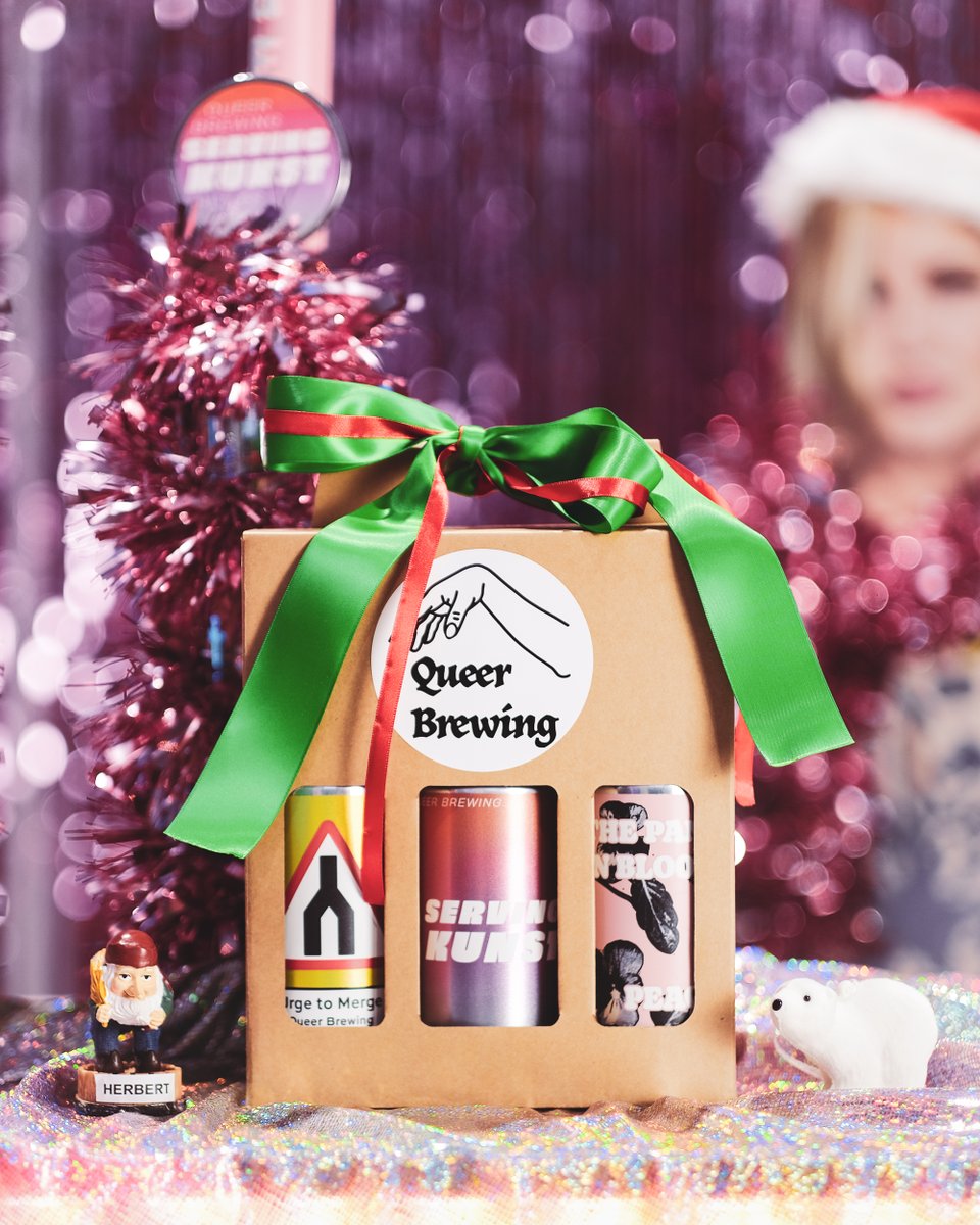 Back by popular demand: our xmas gift packs! ✨

Choose from a box of two or six beers, both of which come with a stemmed glass, which can be customised to your liking: thequeerbrewingproject.com/shop/gift-packs

Order cut-off for xmas delivery: 19th Dec at 5pm!