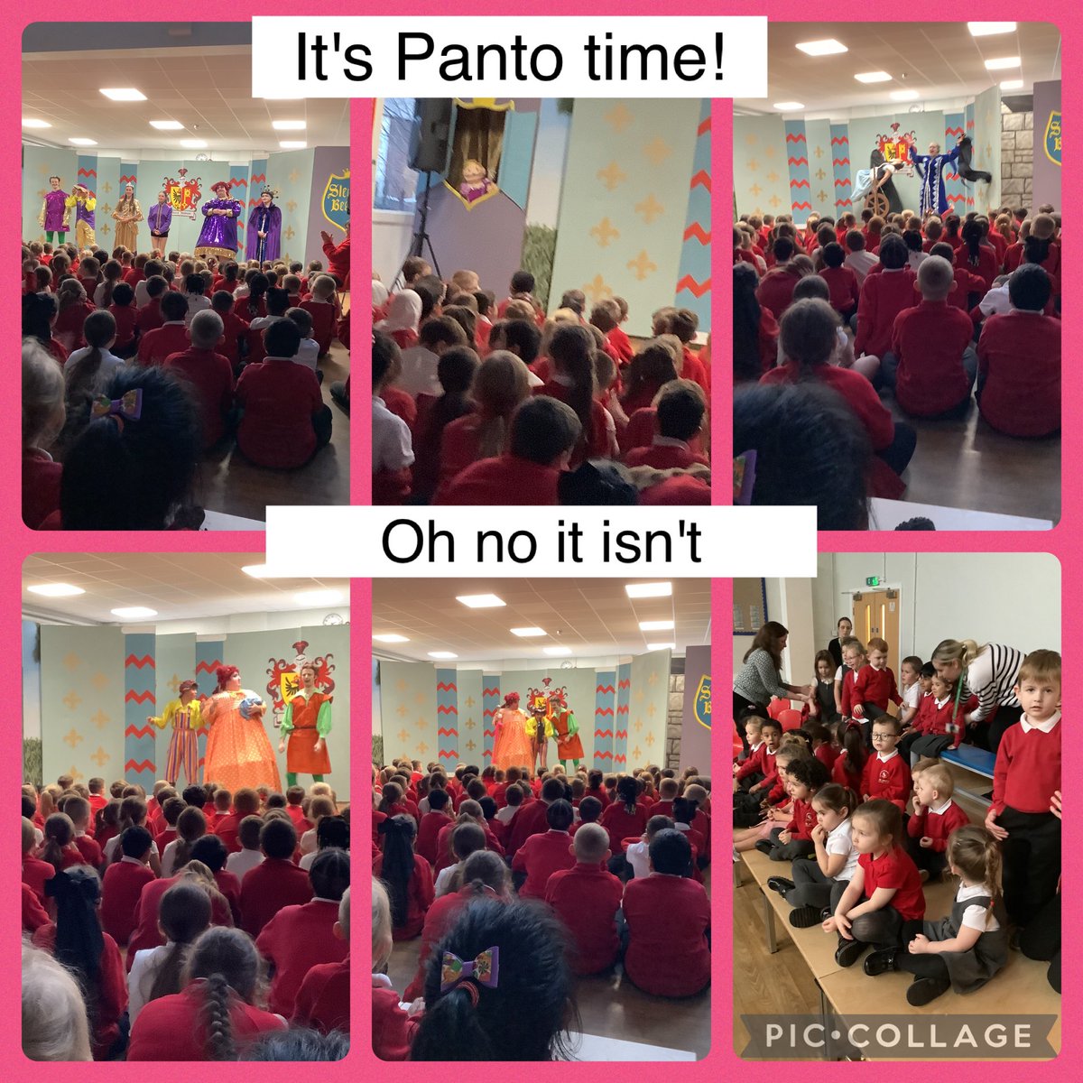 The nursery children loved watching  Sleeping Beauty.