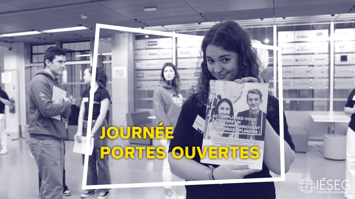 CandidatsIeseg's tweet photo. Rendez-vous le 1er février pour notre Journée Portes Ouvertes sur les campus de Lille & Paris-La Défense !
🔗https://t.co/3CRe43Zic2
#VisitIESEG https://t.co/uZVs5a7cuU