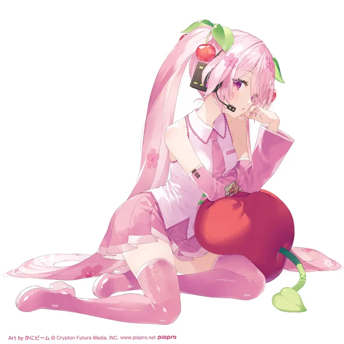 デスクトップキュートフィギュアの桜ミクさんを描かせていただきました!めちゃくちゃかわいらしいフィギュアです、どうぞ続報をお楽しみに・・・!初音ミク #桜ミク 