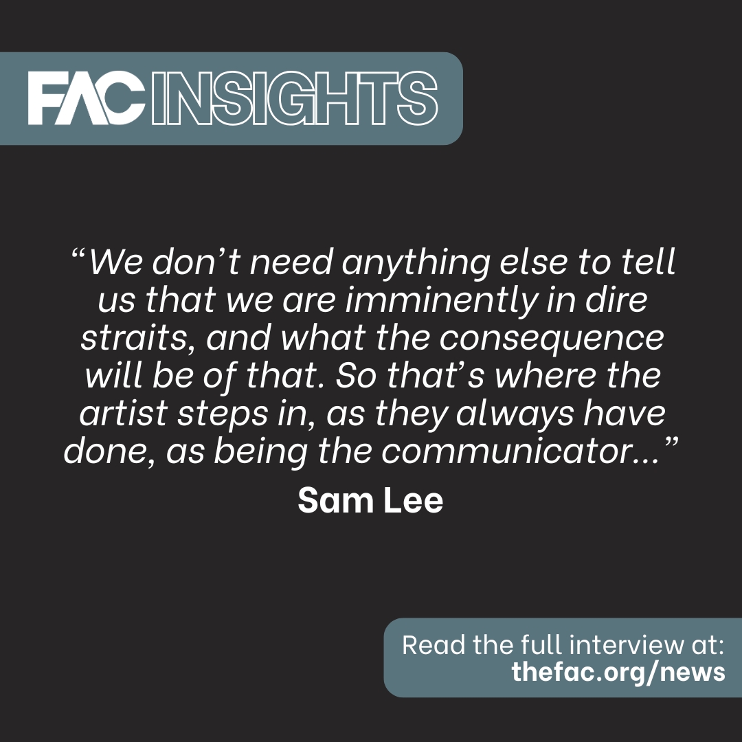 FeaturedArtists's tweet image. ✒️We’re back with our final FAC Insights of 2024!

This month, Sam Lee sat down with Alice Pelly, Development Manager at EarthPercent, to discuss the inspirations behind Lee’s work and the intersection of music and activism.

➡️Read the full piece now: bit.ly/3VJd13J