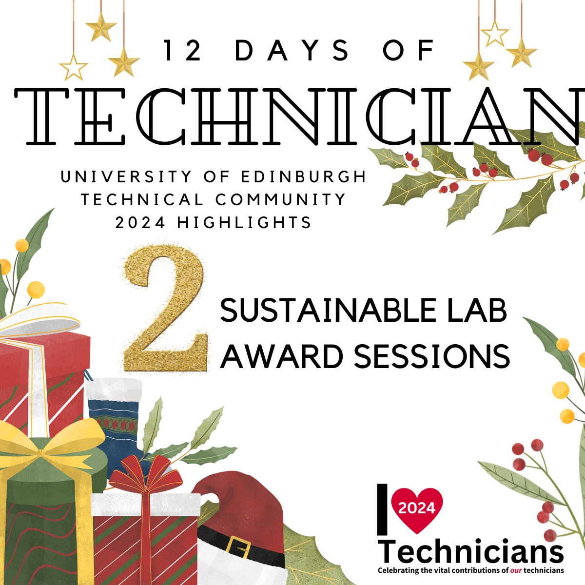 UoETechnicians's tweet image. We are looking back at the past year in our #12DaysOfTechnician
1 New @TechsCommit Action Plan
2 Sustainable Lab Award Sessions
3 Image Comp Winners
4 TSC Meetings