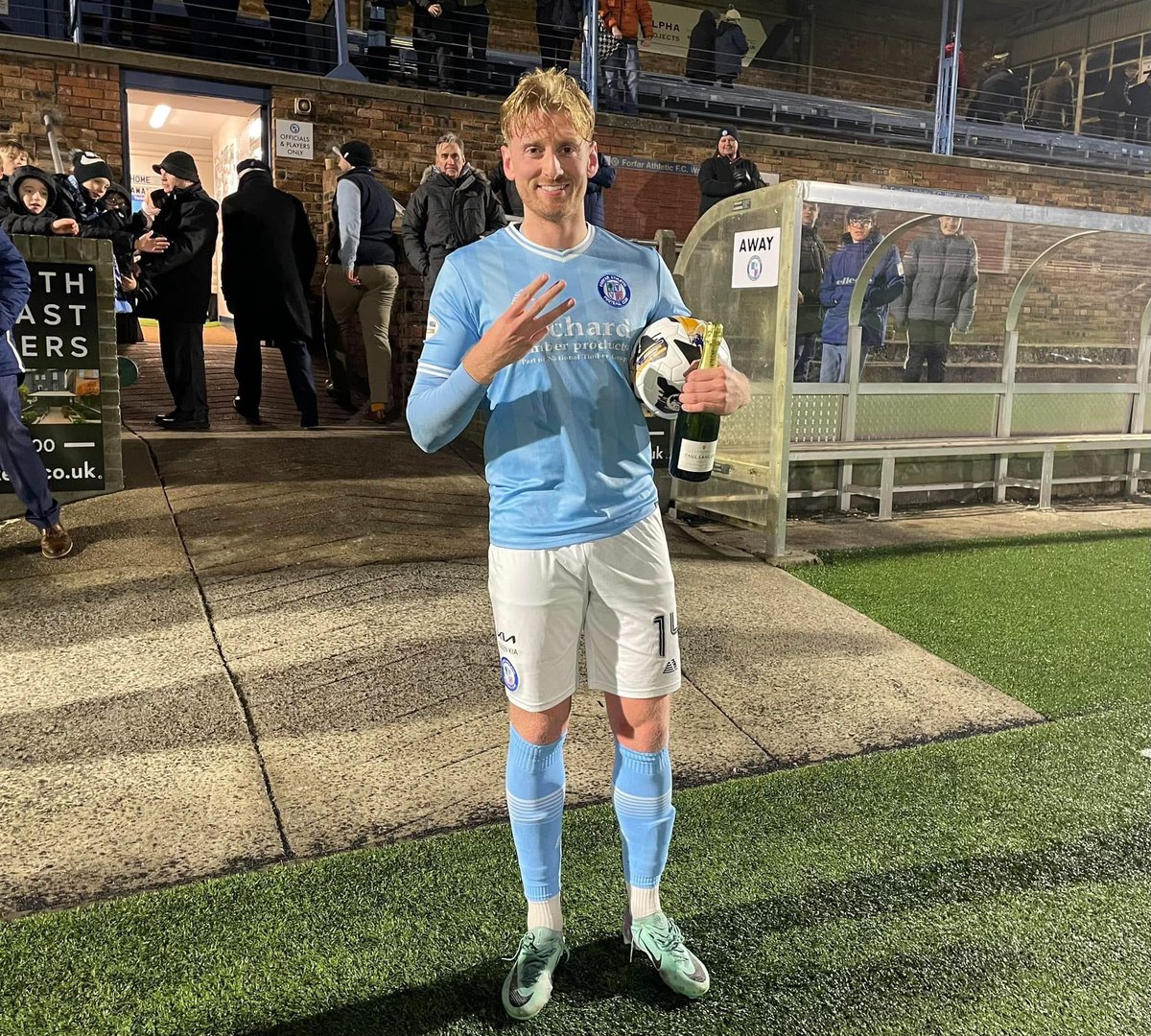 Our League Two Player of the Week is a very easy decision. <a href="/ForfarAthletic/">Forfar Athletic</a> striker Russell McLean <a href="/rustymcl16/">RUSTY</a>  bagged his 2nd hattrick in 2 games and one of the goals has to be seen to be believed. It was sensational. Admin can now maybe watch it for the 401st time 😀