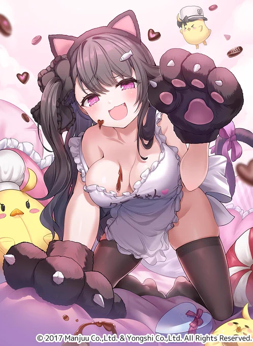 [告知] ヴァイスシュヴァルツ ブースターパック『アズールレーン Vol.2』にて、パーミャチ・メルクーリヤのイラストを2点描かせて頂きましたこちらは2025/1/17(金)発売予定との事です。宜しくお願いいたします!!╰( ⍢ )╯ 