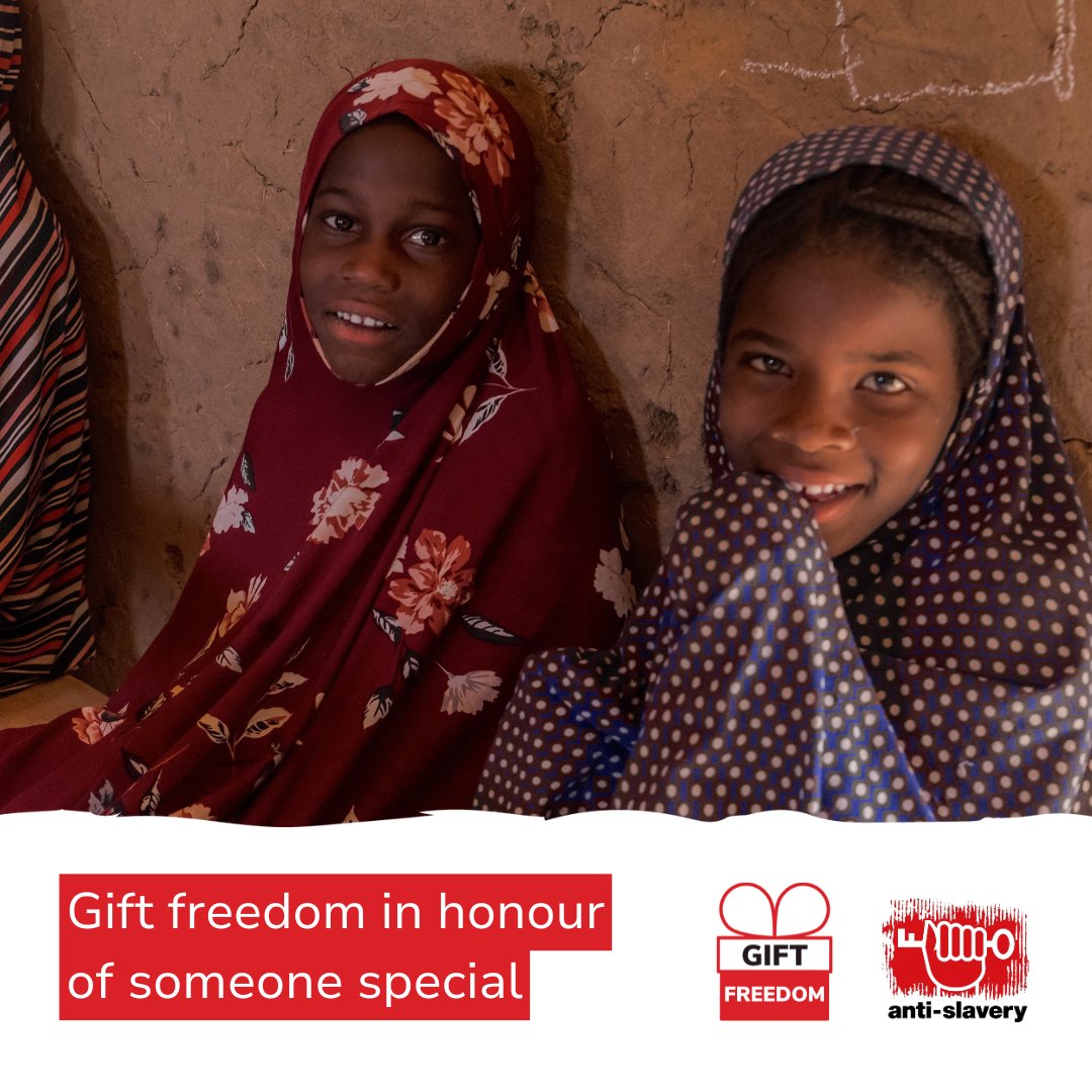 Looking for a last-minute gift idea? 🎁Instead of buying someone a gift you’re not sure they will like, why not gift freedom in their name?

By donating to Anti-Slavery International on behalf of someone special, you’ll help create freedom and dignity for those trapped in