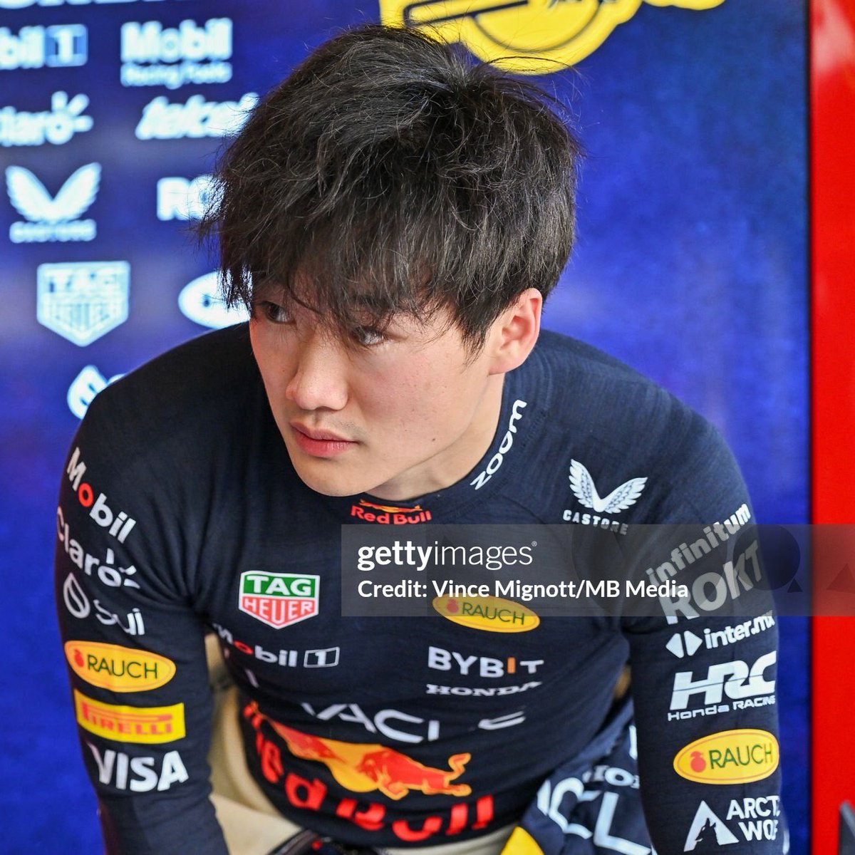 They're so scared of cunty yuki tsunoda rocking it in the red bull fireproof