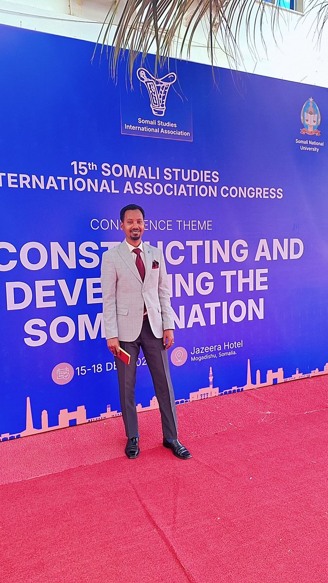 AYFISomalia's tweet photo. ✅ Day 3 Dec/17/2024
15th Somali studies international association congress.
■◇■Conference Theme 
Reconstructing and developing the somali nation.

🗓️ December 15 - 18 , 2024
📍 Jazeera Hotel, Mogadishu https://t.co/YClzQN4t4X