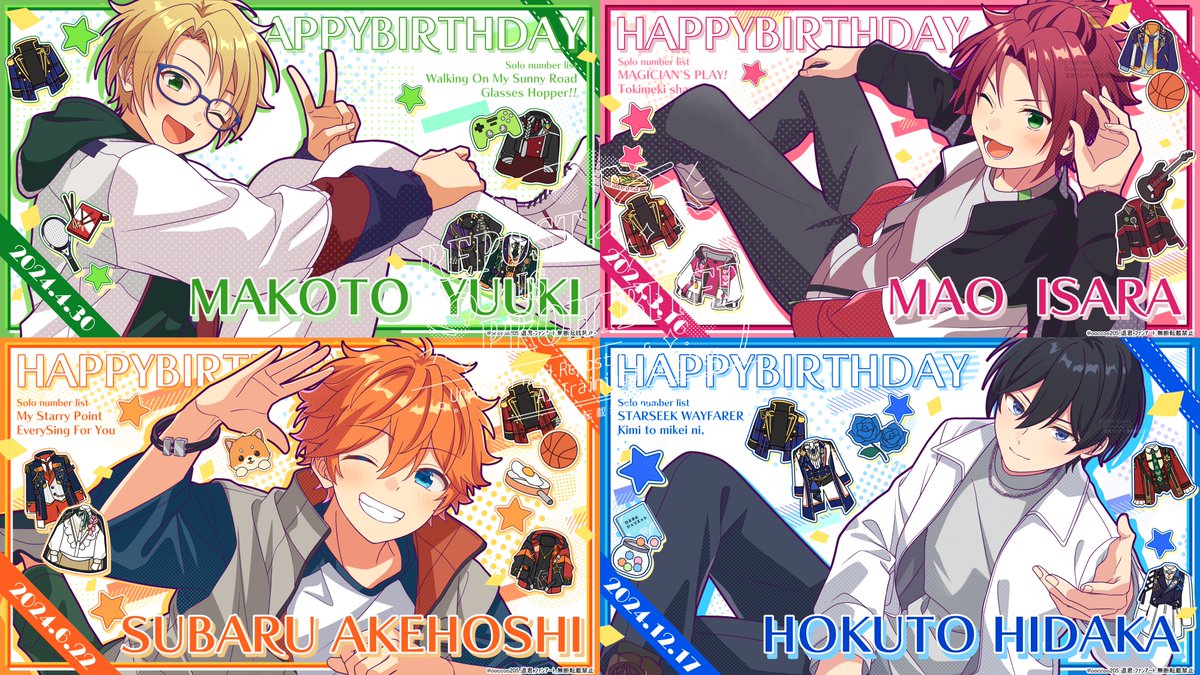 今年もおめでとうTrickstar🌟 