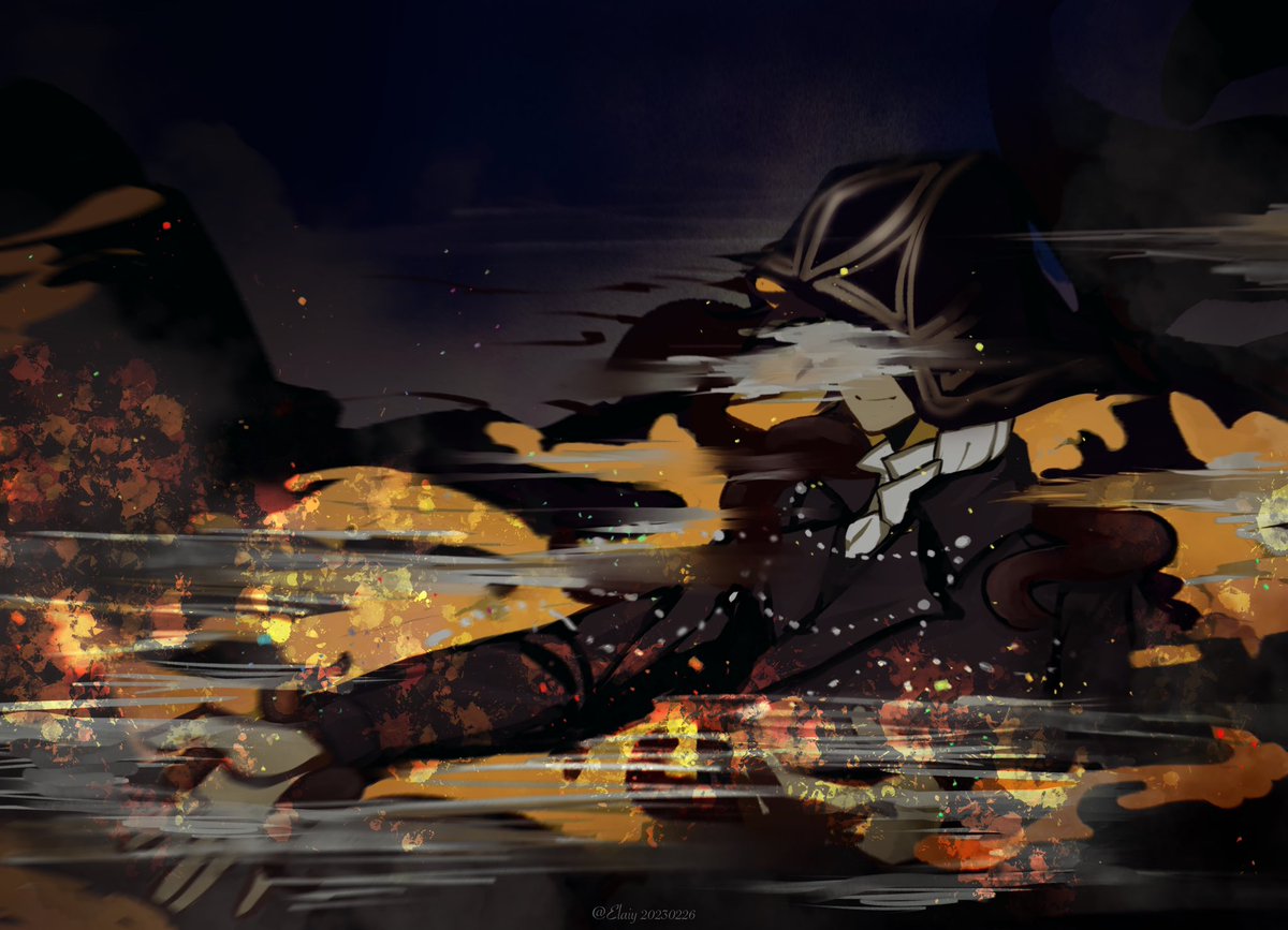 laiyi0032's tweet image. 入坑画的第一张,那会才看完第一卷来着,凭印象画的🥰
#LordOfTheMysteries #lotm #kleinmoretti #诡秘之主