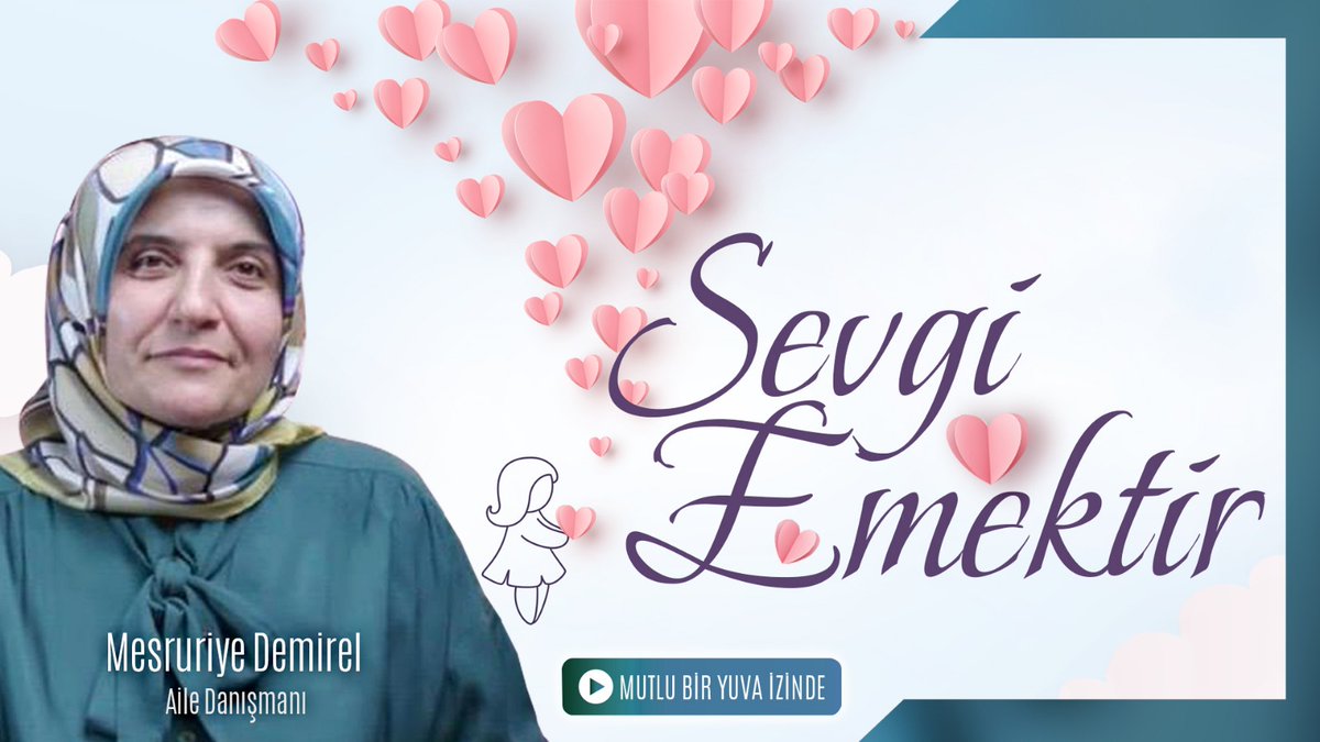 Canal IBM'de bugün (SALI 15.00)...

*Sevgi Emektir l Mesruriye Demirel - Aile Danışmanı*

İyi seyirler...

Yayın linki:
youtu.be/ZGov4v5xxoQ