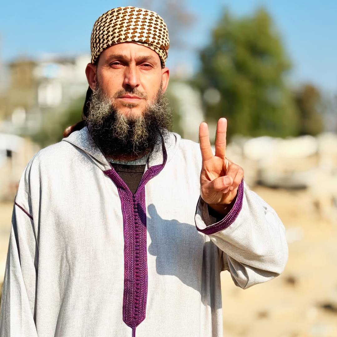 After he lost his granddaughter in an Israeli attack, Khaled spent a year spreading hope, helping those in need, handing out food to starving kids &amp; kittens, &amp; cherishing every moment he could with his mum. He was a man of faith and peace; full of love and trust in God’s will.