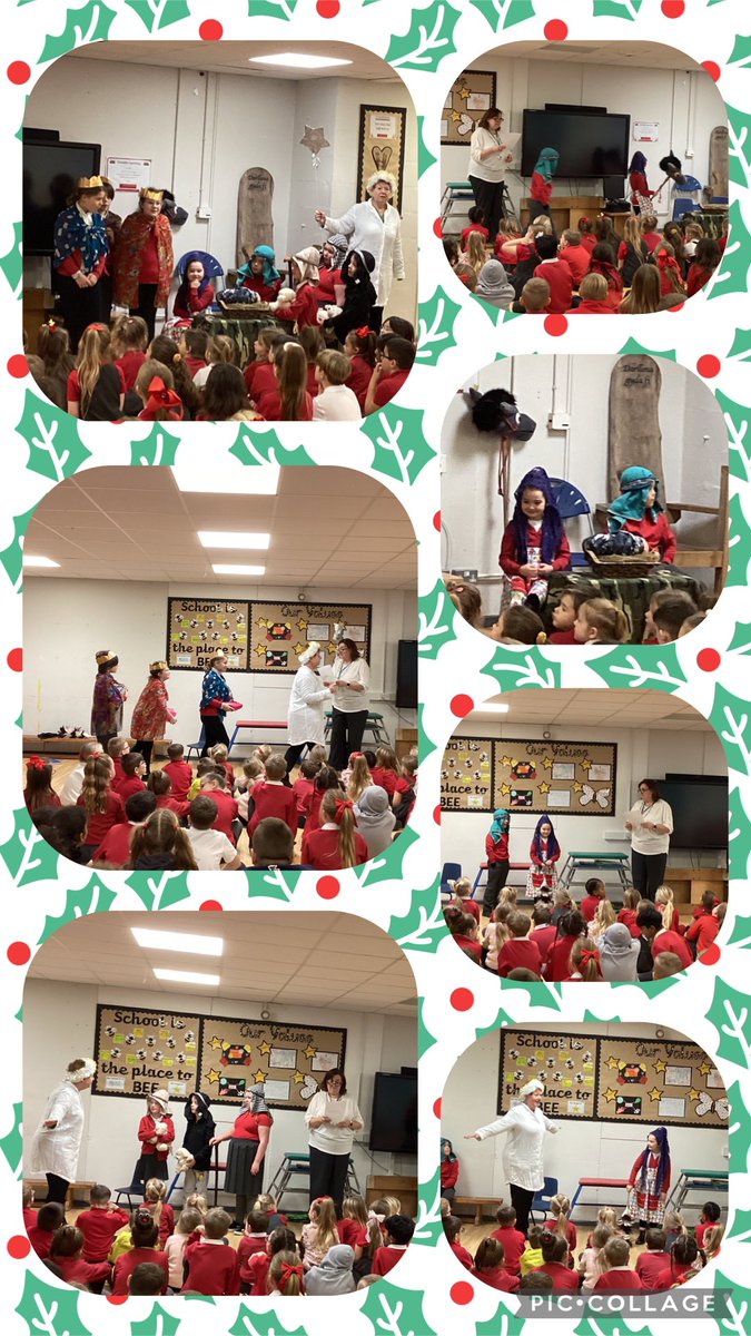 Thank you <a href="/ICEWales/">ICE Wales</a> for a lovely Christmas assembly. Nadolig llawen 🎄 <a href="/MillbrookP/">Millbrook Primary</a>
