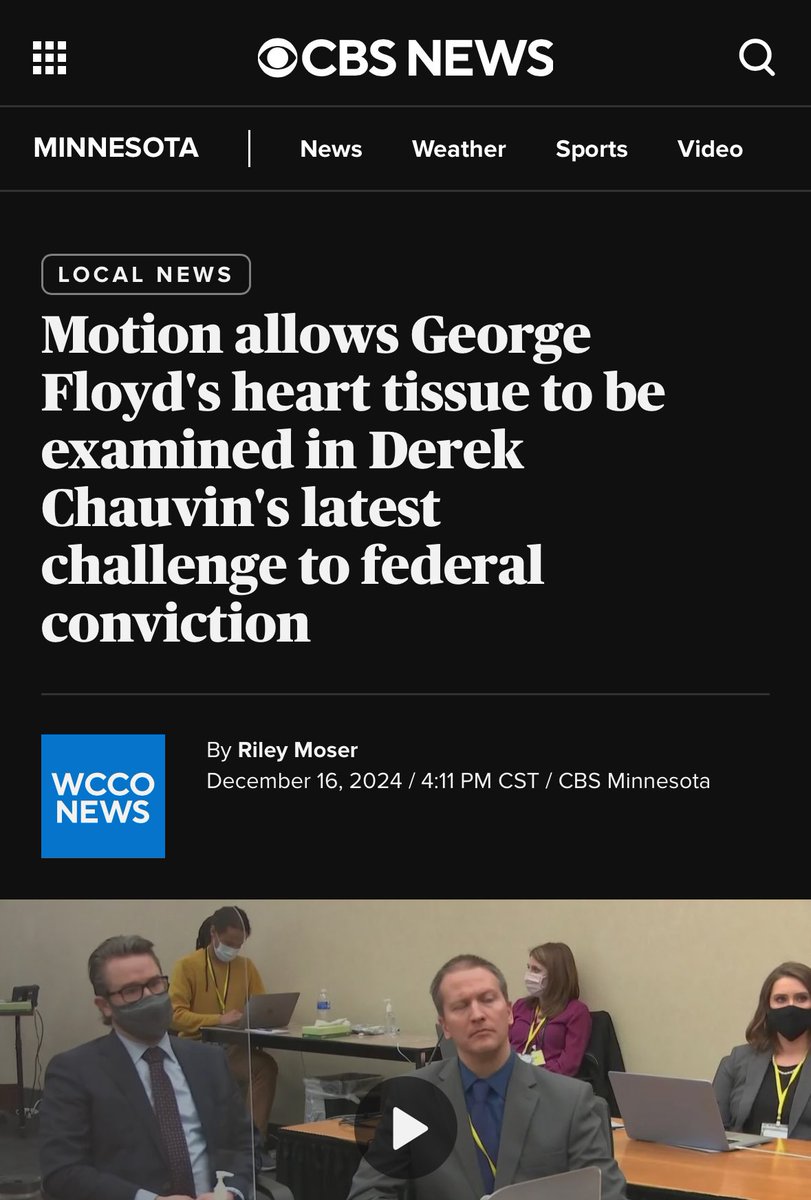 Rightfully so.

What they have done to Derek Chauvin is incredibly cruel. He’s a political prisoner.