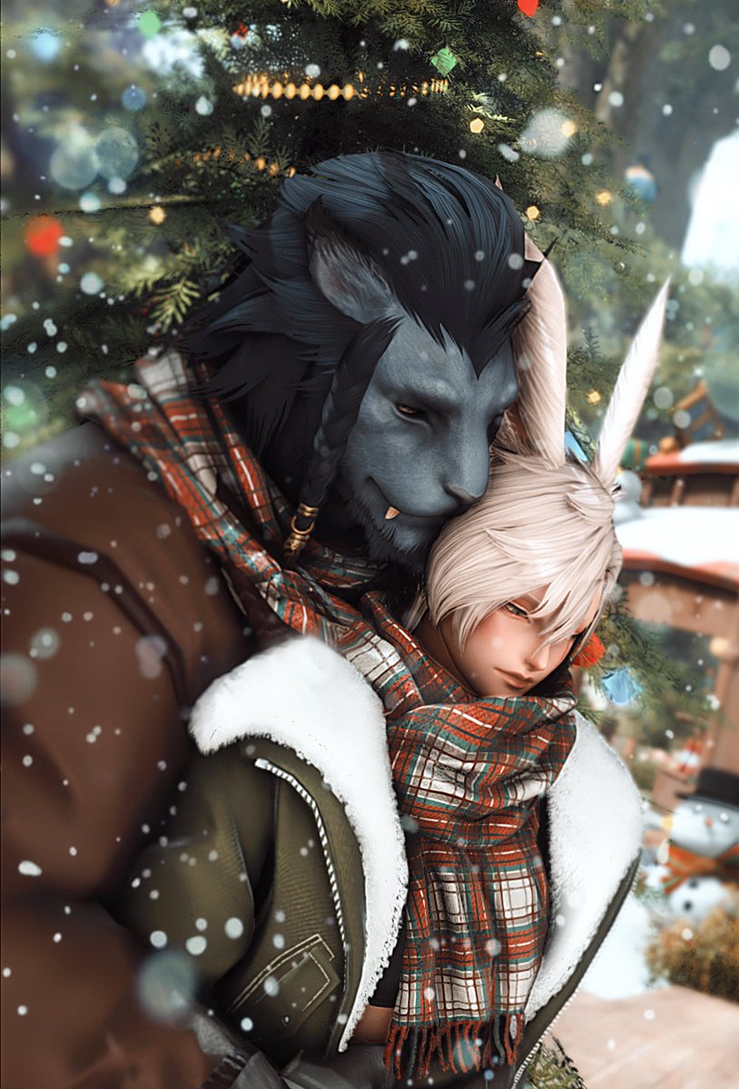 Sharing a scarf for Starlight 🎄🥰