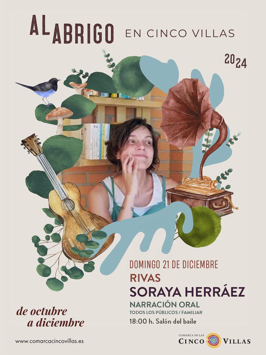 Queridas gentes curiosas de Rivas (Zaragoza),
nos vemos el sábado 21 de diciembre, a las 17h. en el Salón del Cine con la sesión ✨¿DE QUIÉN ES ESTA SOMBRA?✨ dirigida a todos los públicos que quieran disfrutar de cuentos, creatividad y muchas sorpresas gracias a <a href="/comarca5villas/">comarca5villas</a>