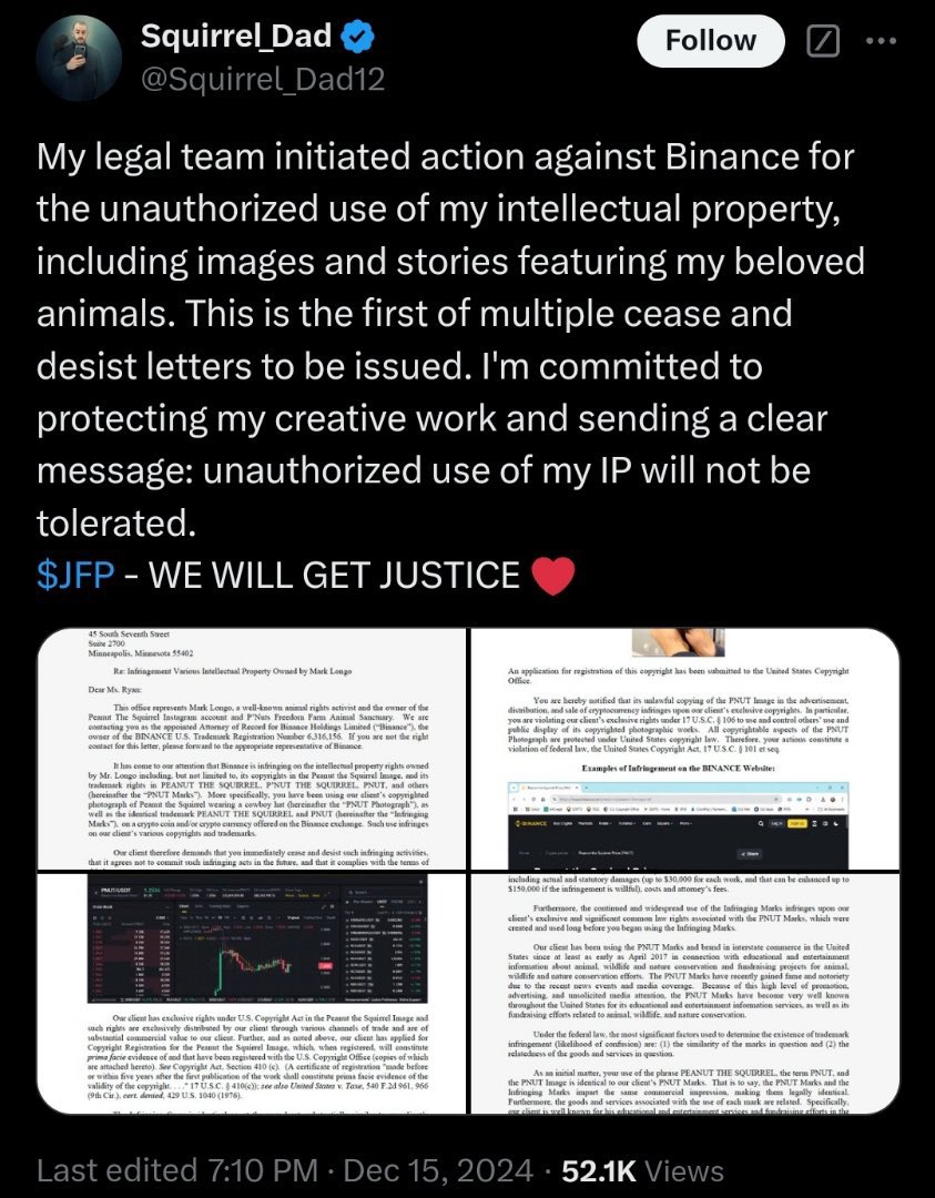 LanceVu3003's tweet photo. Low MC
Chart Ready for Uptrend
14.000 Holders
Hard Working Community
Real Story
It's $Jorgie
Listed on 8 stock exchanges (Mexc, Bitmart, Lbank, Poloniex, Jup etc)
@JORGIEsolanaCTO
#FreeJorgie #supercyclememe #SolanaMemeToken #SolanaMemeCoins https://t.co/8ctauEbCCX
