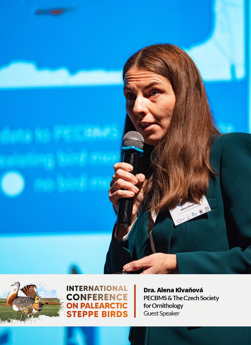 Grupo de Investigación en Aves Esteparias (@giaeavesteparia) on Twitter photo 🌟 Alena Klvaňová of <a href="/birdlifecz/">Česká společnost ornitologická went to bsky</a> will discuss trends in European steppe bird populations at #SteppeBirds2025! 🦅 Discover how <a href="/_EBCC/">European Bird Census Council</a> findings guide policy decisions in Europe. Don’t miss it!
ℹ️ steppebirds.com
#Ornithology #ConservationScience 🌟 Alena Klvaňová of <a href="/birdlifecz/">Česká společnost ornitologická went to bsky</a> will discuss trends in European steppe bird populations at #SteppeBirds2025! 🦅 Discover how <a href="/_EBCC/">European Bird Census Council</a> findings guide policy decisions in Europe. Don’t miss it!
ℹ️ steppebirds.com
#Ornithology #ConservationScience