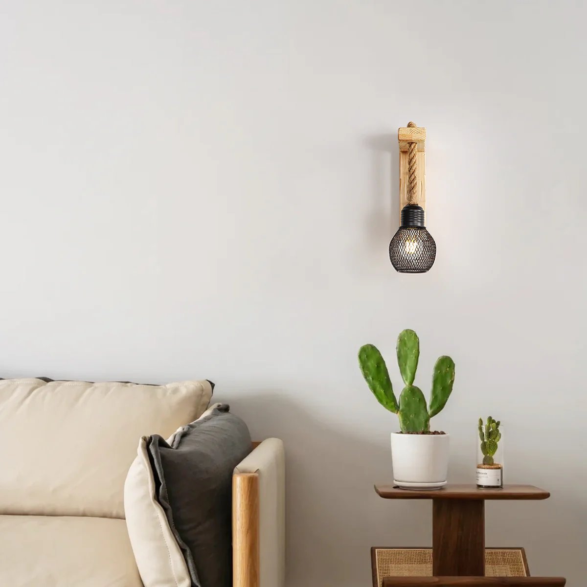 goecolighting's tweet image. Add rustic elegance to your home with our Vintage Rope &amp;amp; Wood Wall Lamp 🌟. Perfect for cozy corners, bedrooms, and more! 🛒
✨ Shop now 👉 goecolighting.fr
#HomeDecor #RusticLighting #VintageStyle