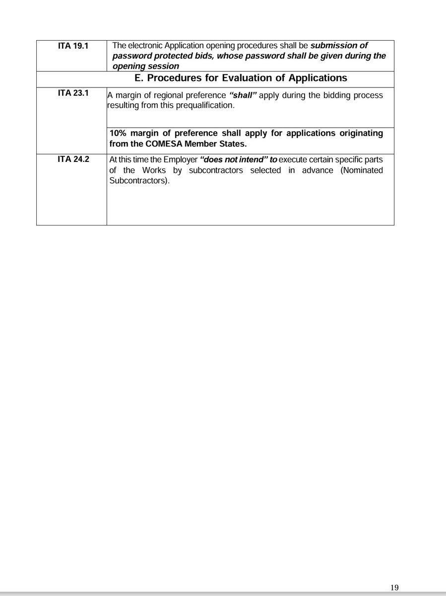CCC_COMESA's tweet image. #CCC has advertised through #openinternationaltender a #prequalification of construction firms for the #construction of the CCC office complex in Lilongwe, Malawi. Deadline: 21 January 2025 (11:00 Hours, Malawi Time).For more details; comesacompetition.org/opportunity/pr…

#COMESA