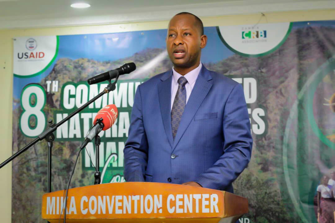 zncrba's tweet photo. Recap of the 8th Annual Zambia CBNRM Association Conference
Special Thanks To;
Hon. Sylvia Masebo,@LandsZambia 
Hon. Mike Mposha, @ZambiaMGEE 
Chief Kaputa, representing the Chairperson of the House of Chiefs, Chief Nkambo,
#CBNRM #SustainableDevelopment #cbnrm2024 https://t.co/fSuiufKmLo