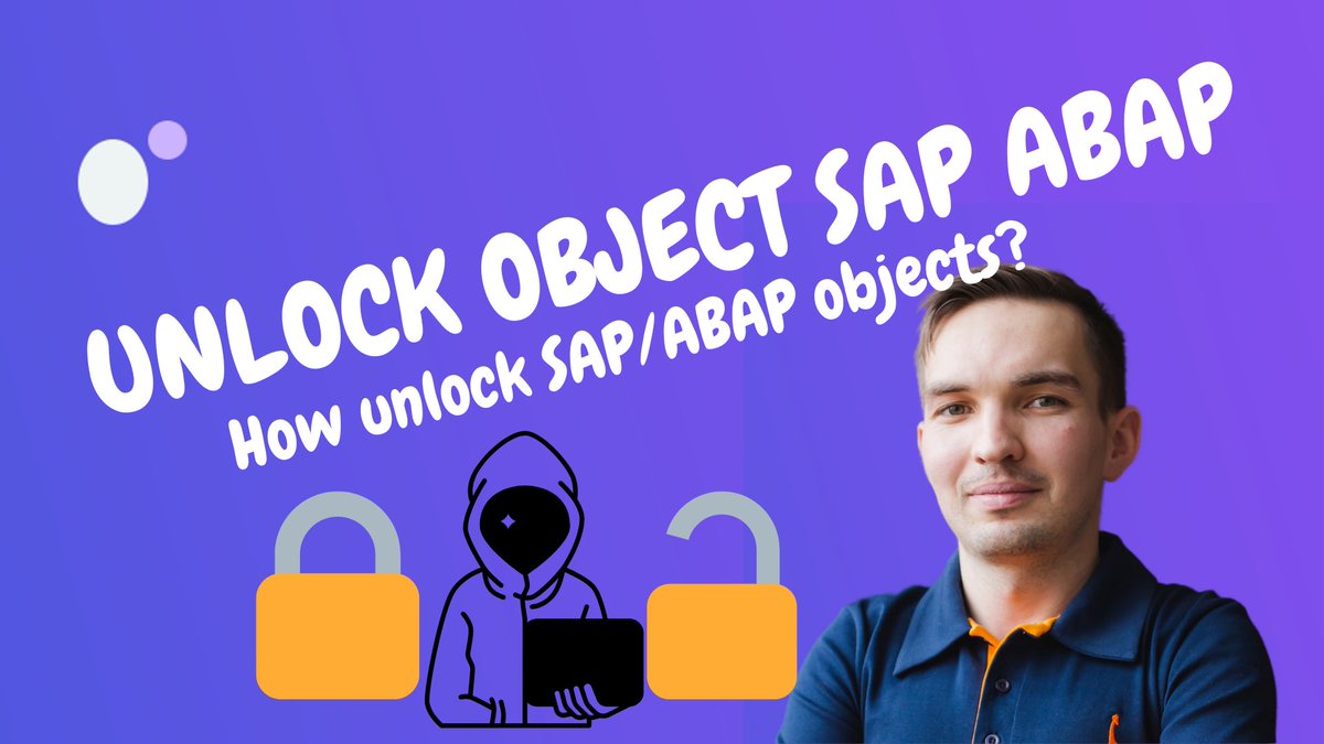blog_abap's tweet photo. Unlock SAP and ABAP objects https://t.co/NYp7Me8Jj8 via @YouTube
#sap #abap #sapabap https://t.co/VCSTCmUv1t