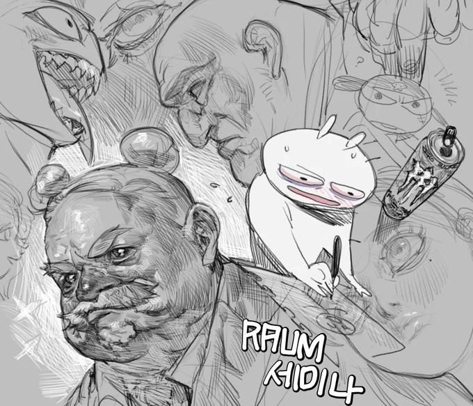 이번 주 금요일 라움에서
실시간 세미나를 진행합니다.
오타쿠, 덕질, 작가, 프로 등
그림에 대한 다양한 이야기가 오갈 것 같습니다!
그럼 세미나에서도 잘 부탁드려요🥹 