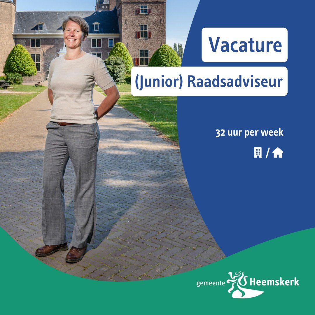 Vacature | (Junior) Raadsadviseur gezocht! 🌟
Wil jij bijdragen aan de democratie in #Heemskerk? Adviseer, ondersteun en werk samen in een politiek-bestuurlijke omgeving! Solliciteer vóór 17-01-2025 ⤵️
werkenbij.heemskerk.nl/vacatures/juni…
#vacature #solliciteren #baan #gemeente #griffie #raad