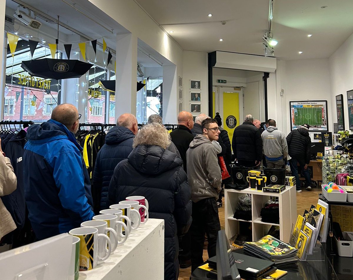 We are extremely busy in store this morning, please allow longer response times than usual as we assist customers and respond to phone and email enquiries 🎟️