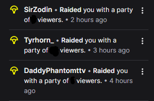 I can't believe I'd get here this year honestly but we got to 800 Followers tonight!!! c;
Thank you guys so much for the raids tonight, I stayed up way past my bed time and now its daylight >:)
Totally worth it though
Now we move to the 900/1k Milestone which would be