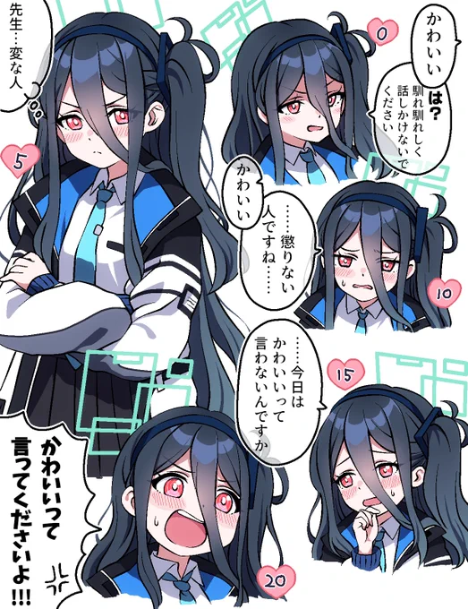 育てたい、ケイの情緒と絆ランク 