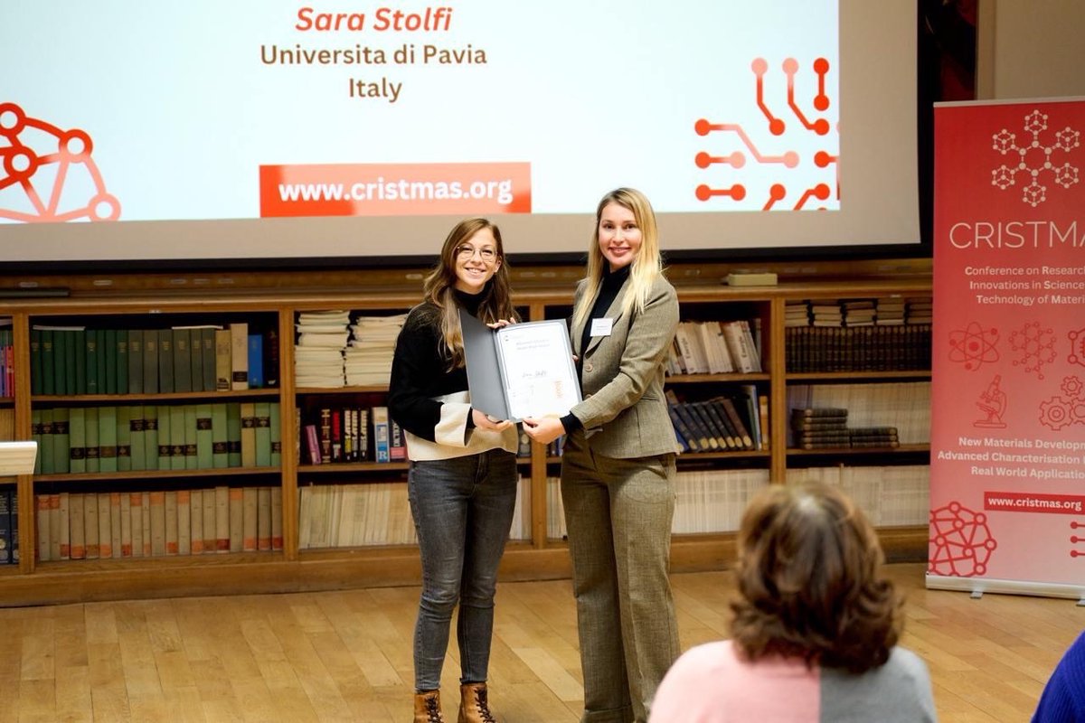 CristmasInParis (@cristmasinparis) on Twitter photo 🌟 Congratulations to the <a href="/RoySocChem/">Royal Society of Chemistry</a> #PosterAward winners at #CRISTMAS2024!
🏅Natalia Fijol (Nobula 3D, Sweden)
🏅Nilesh Gajanan Bajad (IIT, India)
🏅Sara Stolfi (Università di Pavia, Italy)
Your work is driving the future of chemistry and materials science! 🌍✨ #RSC 🌟 Congratulations to the <a href="/RoySocChem/">Royal Society of Chemistry</a> #PosterAward winners at #CRISTMAS2024!
🏅Natalia Fijol (Nobula 3D, Sweden)
🏅Nilesh Gajanan Bajad (IIT, India)
🏅Sara Stolfi (Università di Pavia, Italy)
Your work is driving the future of chemistry and materials science! 🌍✨ #RSC