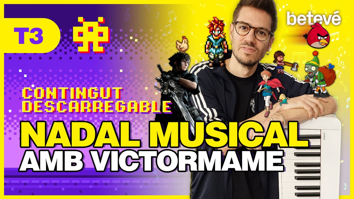 Contingut Descarregable (@cdescarregable) on Twitter photo 📢 Últim programa de l'any del #podcast, ESPECIAL NADAL MUSICAL amb música en directe de <a href="/victormame/">Victormame</a> .
El teniu ja a:
📺 Beteve : beteve.cat/contingut-desc…
📺 Youtube: youtu.be/yiLKEB13JDs
🎙️ Spotify: open.spotify.com/episode/3YG1oj…
🎙️ Ivoox: go.ivoox.com/rf/136966812
Amor i RT! 📢 Últim programa de l'any del #podcast, ESPECIAL NADAL MUSICAL amb música en directe de <a href="/victormame/">Victormame</a> .
El teniu ja a:
📺 Beteve : beteve.cat/contingut-desc…
📺 Youtube: youtu.be/yiLKEB13JDs
🎙️ Spotify: open.spotify.com/episode/3YG1oj…
🎙️ Ivoox: go.ivoox.com/rf/136966812
Amor i RT!
