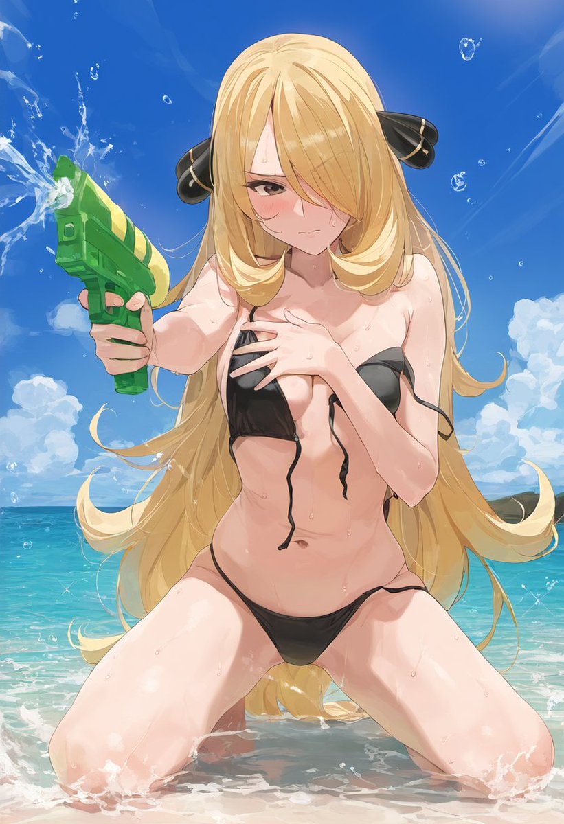 AssokaTano's tweet photo. Hey! Look away... My bikinis come off...
*Cynthia tries to cover herself up from the young man staring at her intensely.*
#MVRP #LewdRP #NSFWRP #MilfRP https://t.co/Un2BAzyclS