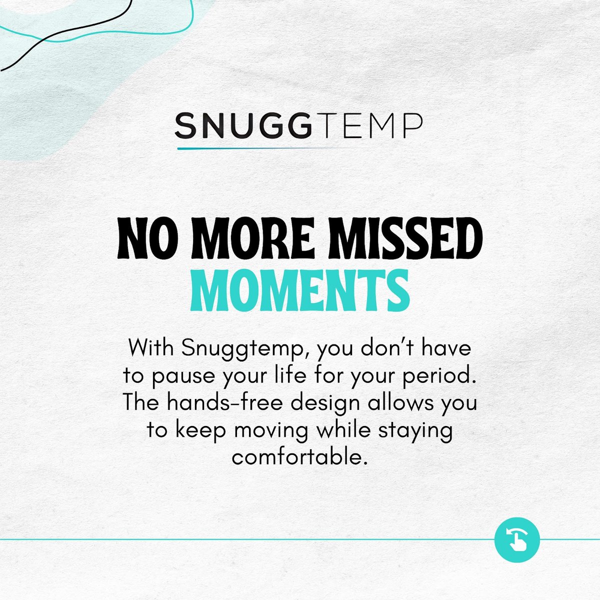 snuggtemp's tweet image. Don’t let period pain hold you back! 💪 With Snuggtemp, enjoy uninterrupted days and peaceful nights. It’s your go-to for powerful, hands-free comfort—because you deserve it. 🌸 

Order now snuggtemp.com.au and take control!
.
#ComfortFirst #SnuggtempCare #PeriodRelief