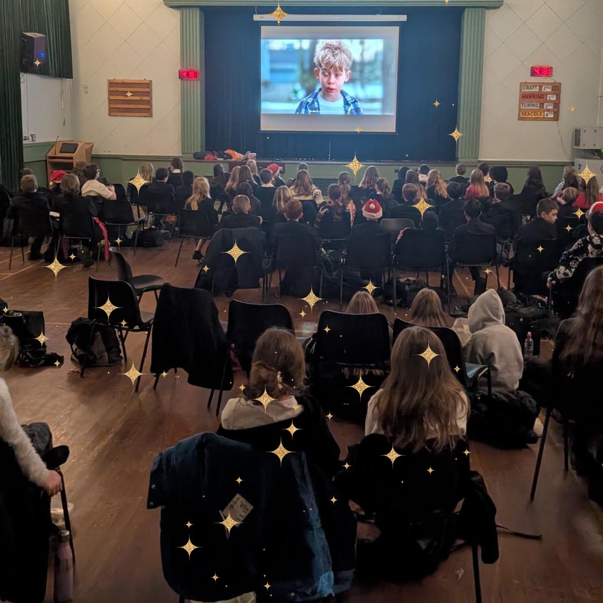 Our Year 7 students had a fantastic time at our Christmas Movie Night last night! 🎄🍿 They enjoyed watching the classic Home Alone, filled with laughs, festive cheer, and plenty of popcorn! A great way to kick off the holiday season together. 🎬✨  #ChristmasMovieNight
